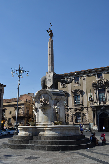 Catania, Piazza del Duomo, Elephant Fountain