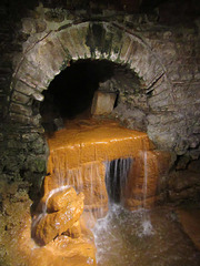 Roman Baths thermal spring inflow 1
