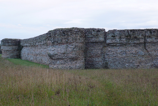 The Walls Of Burgh Castle