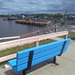 Banc bleu / Blue bench