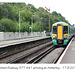 Southern Railway 377 441 arriving at Amberley - 17.8.2011