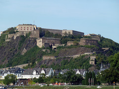 Burgfelsen mit Burg Ehrenbreitstein