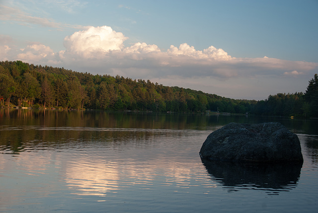 Hammond Pond rock, Goshen -10