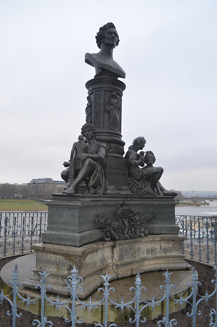 Dresden, Monument to Ernst Rietschel