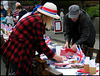 getting ready for the street party