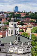 Vilnius Cathedral & Belltower - seen from above