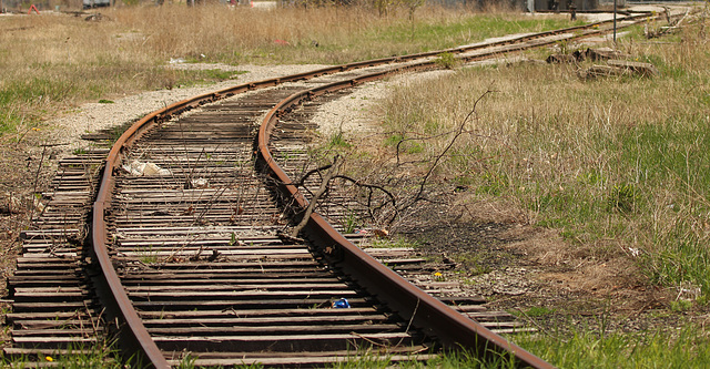 some of the old rail line