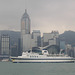 Cruise Ship Passing Wan Chai