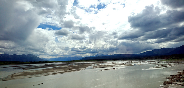 Donjek River Alaska Highway