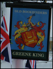 old Old Bookbinders sign