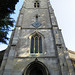 brampton church, hunts (3) c14 tower rebuilt c17