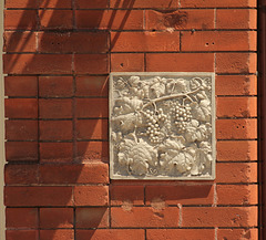 station hotel - sandblasted brick