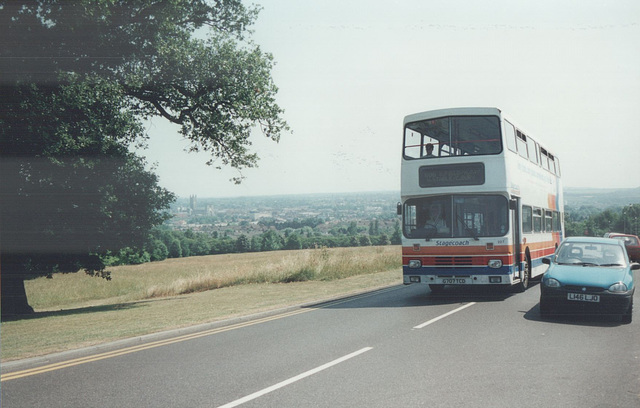 East Kent Road Car Co 227 (G707 TCD) - 30 June 1995 (Ref 274-02)