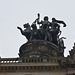 Dresden, Saxon State Opera, The Lion Quadriga above the Entrance