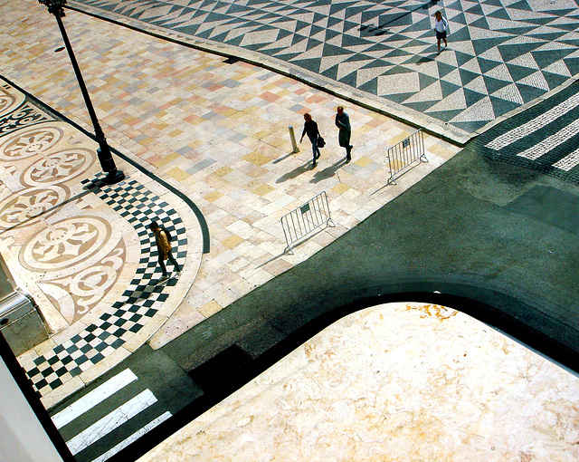 The art of Portuguese sidewalk