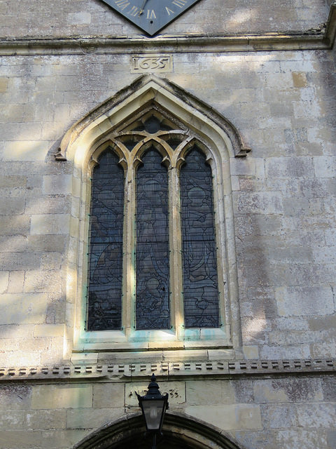 brampton church, hunts (4) c14 tower rebuilt c17