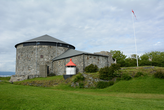 Norway, Trondheim, Citadel of the Fort on the Island of Munkholmen