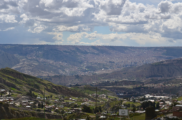 La Paz, View from the East