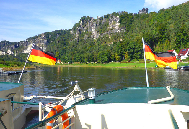 Radtour Stadt Wehlen - Bad Schandau mit Überraschungen