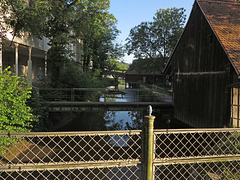 Brücke über die kleine Saale