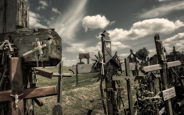 La colline des croix...