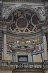 Dresden, Saxon State Opera, Balcony above Main Entrance