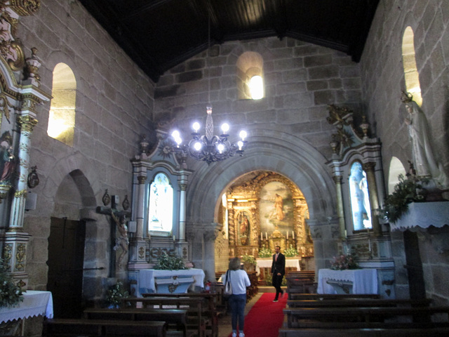 Interior of the old Saint James Church.