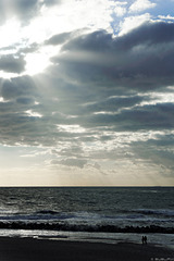 abends am Strand bei Ahrenshoop (© Buelipix)