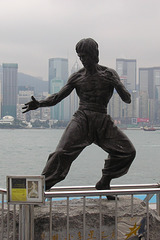 Bruce Lee Sculpture