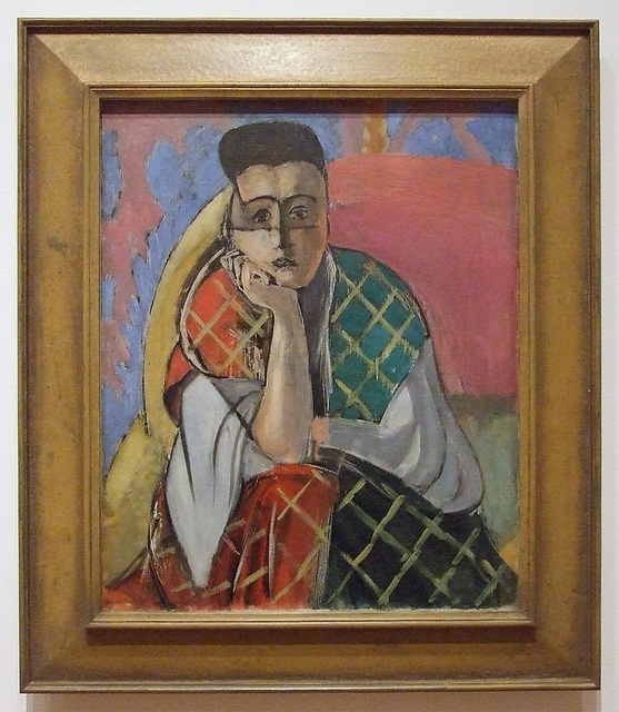 Woman with a Veil by Matisse in the Museum of Modern Art, August 2010