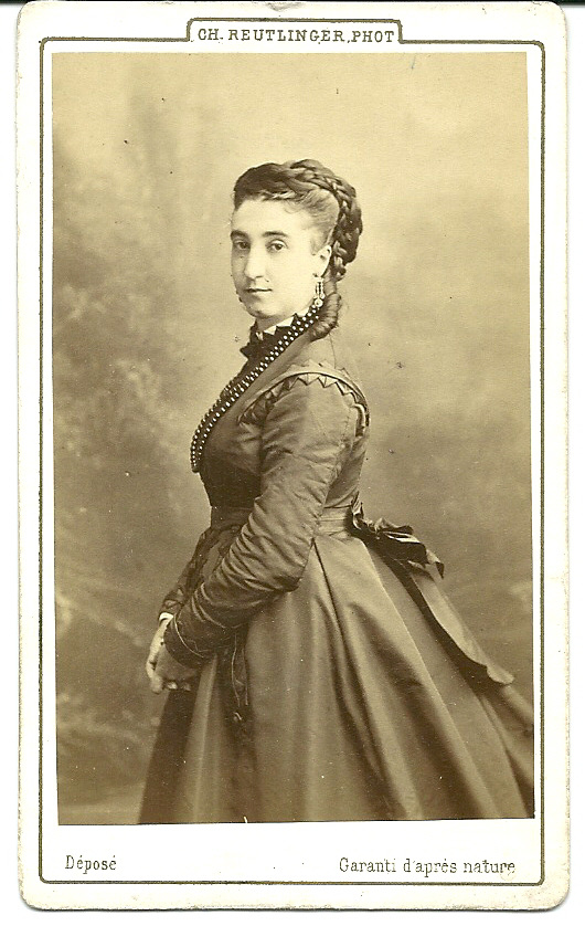 Marie Battu by Reutlinger