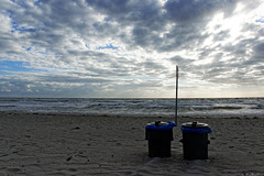 abends am Strand bei Ahrenshoop (© Buelipix)