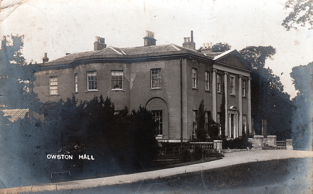 Owston Hall, Doncaster, South Yorkshire c1910