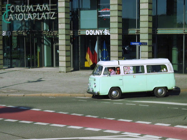 VW Bulli in Dresden