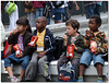 Paris 2009 - Children at the Stravinsky Fountain