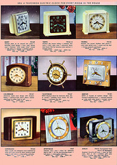 Telechron Electric Clocks (3), 1950/51