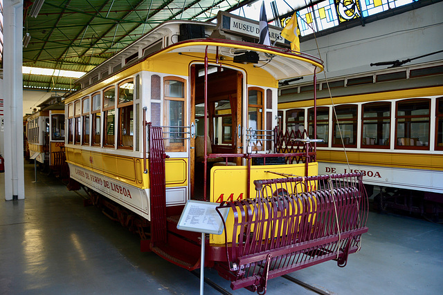 Lisbon 2018 – Museu da Carris – Museum tram 444