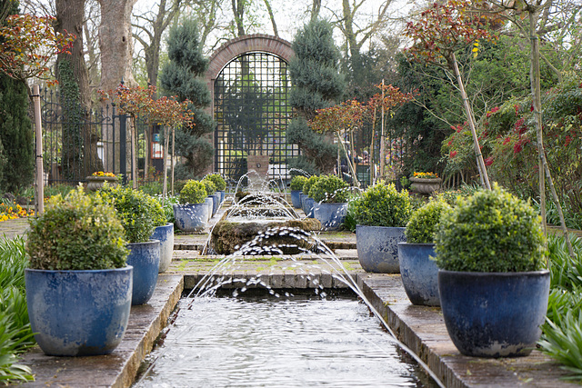 Fountain in a Park