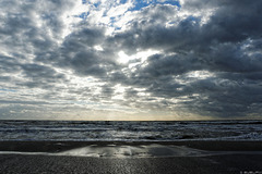 abends am Strand bei Ahrenshoop (© Buelipix)