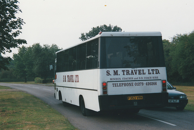 S M Travel F353 VRN at Burnham Green - Sep 1998 S M Travel F353 VRN at Burnham Green - Sep 1998