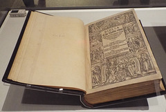 Coverdale Bible in the Metropolitan Museum of Art, December 2022