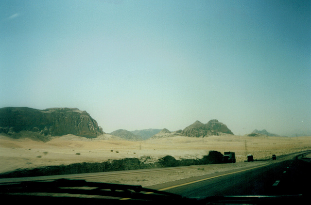 Desert road.