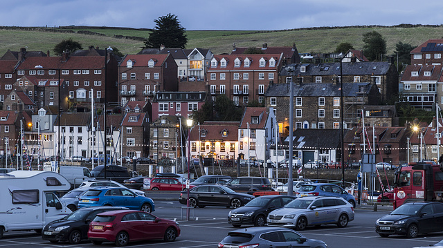 Whitby east side dusk