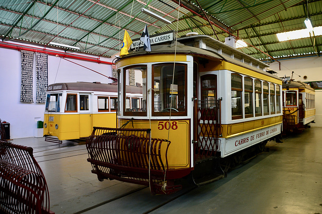 Lisbon 2018 – Museu da Carris – Museum tram 508