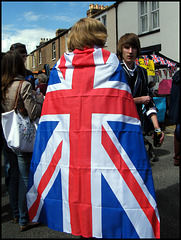 all dressed up like a union jack