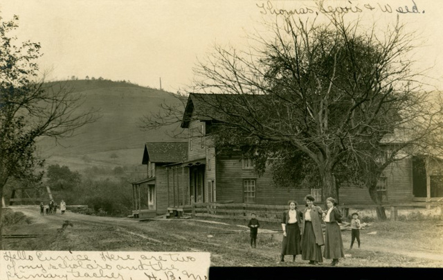 The Teacher and the Scholars, Weedville, Pa., Nov. 12, 1906