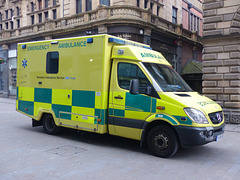 Yorkshire Ambulance Sprinter in Leeds - 8 April 2015
