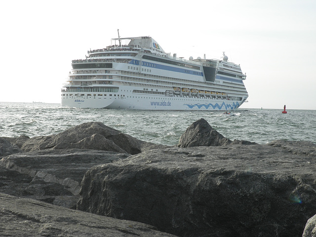 AIDAmar auf der Ostsee