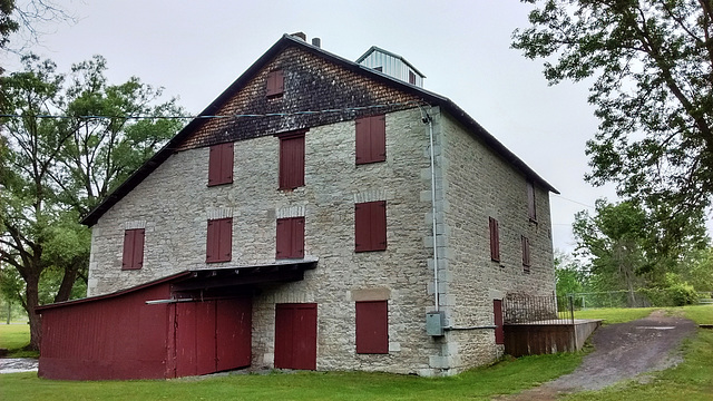 Odessa, Ontario,Canada. Historique Moulin Babcock. Historic Babcock Mill.