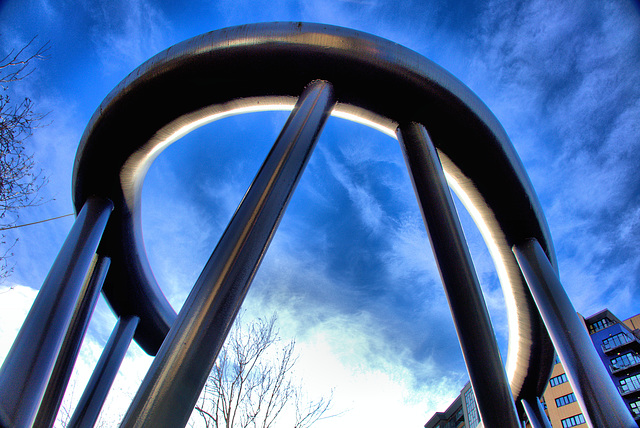 Sculpture, Curves and Lines at Newcastle Centre For Life